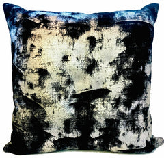 Crestmont Decorative Foil Velvet Pillow Covers Cushion Cases - Pack of