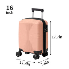 Non-TSA Customs Lock Four-in-one PP Trolley Suitcase, Available In
