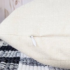 Blue Egg Bunny Pillow Cover