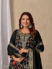Black Suits Sharara Set