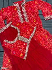 Georgette Fabric Party Wear Lehenga