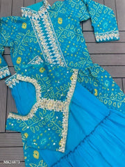Georgette Fabric Party Wear Lehenga
