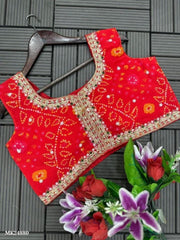 Georgette Fabric Party Wear Lehenga