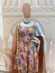 Floral Sharara Set
