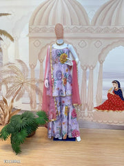Floral Sharara Set