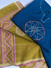 PURE HANDLOOM STRAIGHT KURTI WITH BOTH SIDES POCKETS
