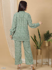 Ridaa Delta Co-ord Set For Women | Casual Style Co-ord Set For Women | Top And Pant Set | Co-ords Set Set For Women