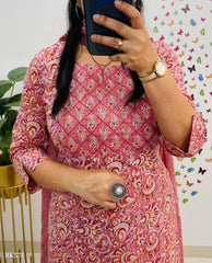 Designer Jaipuri Floral Print cotton suit