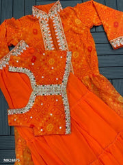 Georgette Fabric Party Wear Lehenga