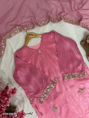 Pink Suits Sharara Set