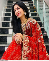 Bandhani Saree