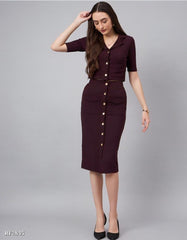 New Crop Blazer With Button Detail Skirt