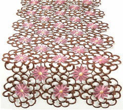 Daisy Floral Table Runner