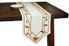 Harvest Vine Cotton Table Runner