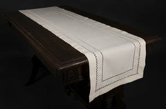 Xia Home Fashions Double Hemstitch Table Runner 14x72 Inch Red