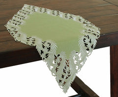 Laurel Green Table Runner