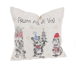 From All of Us Christmas Pillow Cover