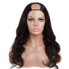 Women BrU Part Wig Body Wave Human Hair Wigs For Blackazilian Remy Ha