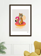 Chillin (Flamingo Tiger) Frame