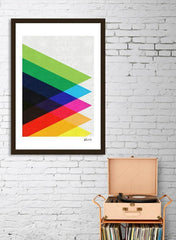 Colorful Triangles Frame