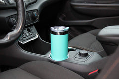 DRINCO® 20oz Insulated Tumbler w/Spill Proof Lid, 2 Straws(Teal)