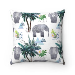 Two Side elephant decorative throw pillow