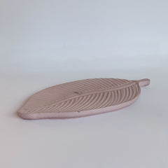 Leaf Concrete Tray