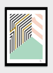 Mint&Gold Room Frame