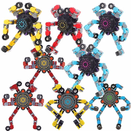 Creative Fidget Spinner Bicycle Chain Decompression Rotation