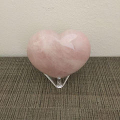 Rose Quartz Heart Stone