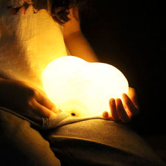Heart Shape Touch Control Moon Glowing LED Lamp
