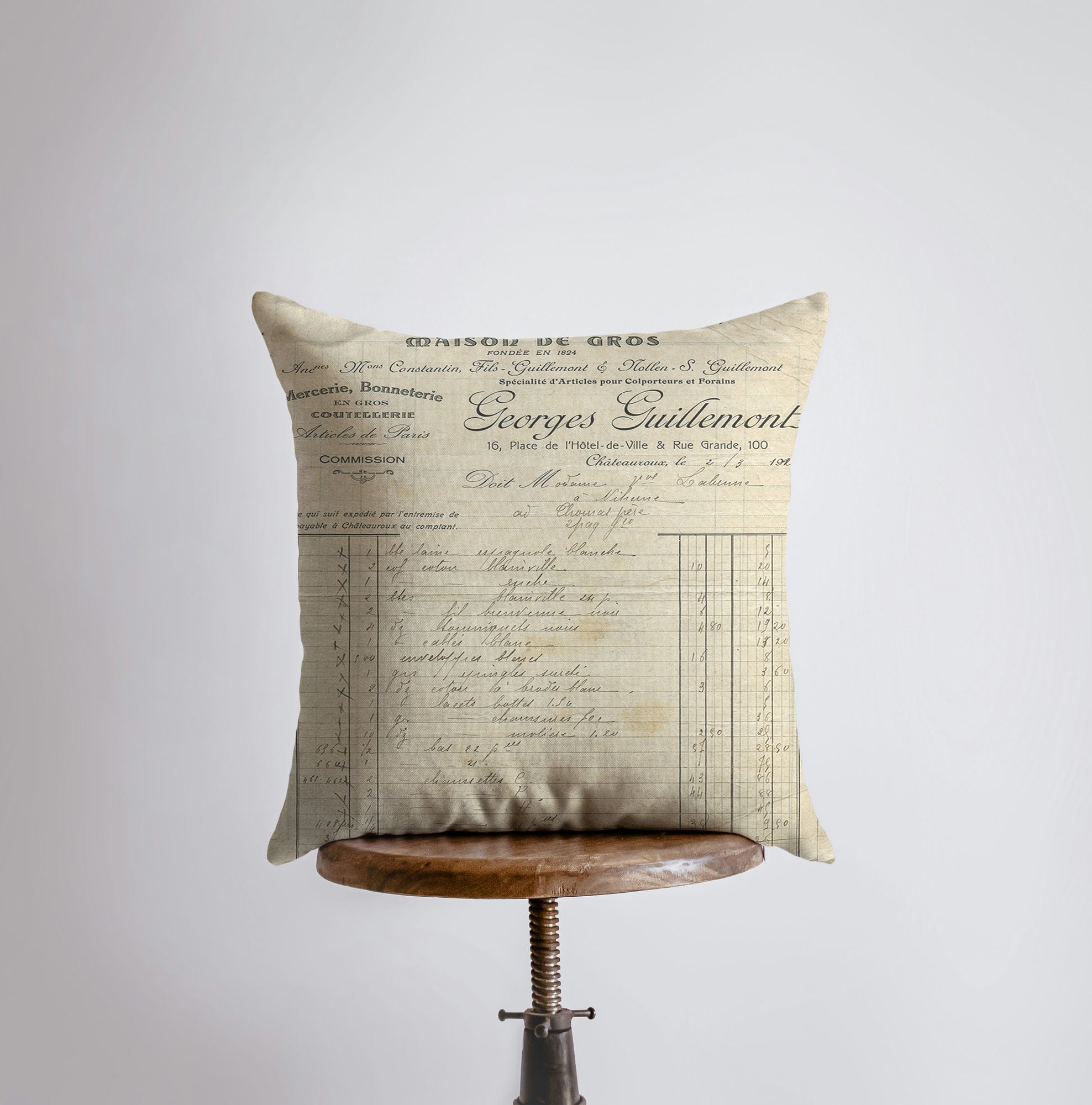 Vintage Bee Pillow