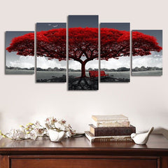 5Pcs Canvas Print Paintings Landscape Pictures Wall Art Modern Living