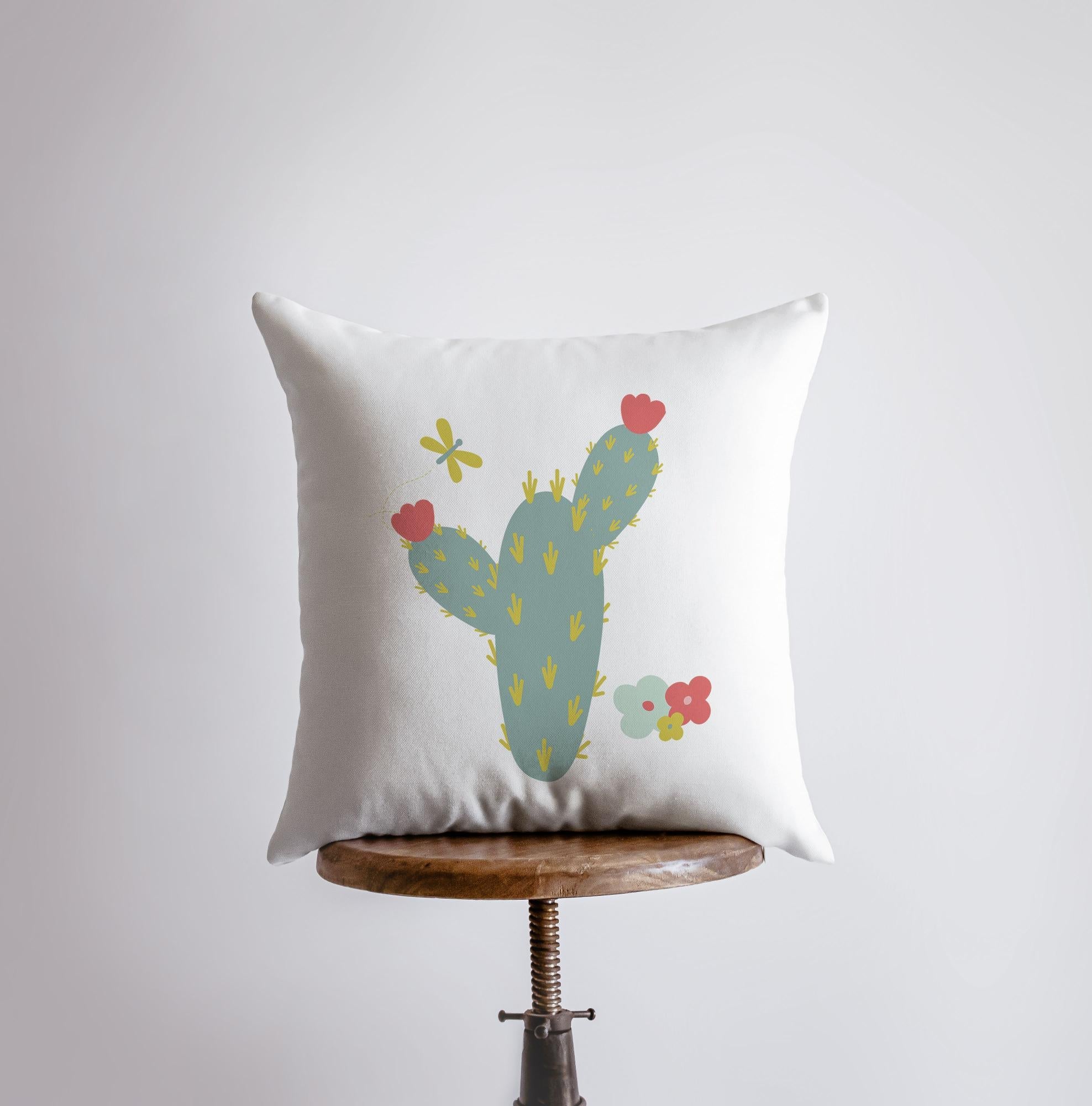 Green Cactus | Pillow Cover | Cactus Pillow | Southwestern | Succulent