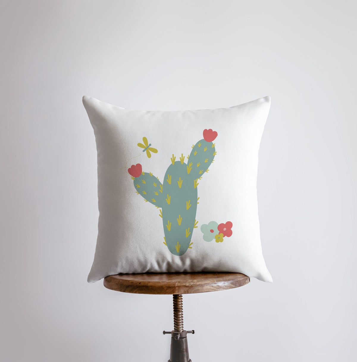 Green Cactus | Pillow Cover | Cactus Pillow | Southwestern | Succulent