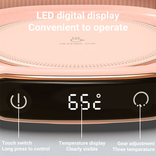 Coffee Mug Warmer Warm Coaster Smart Heating Cup Thermal Insulation