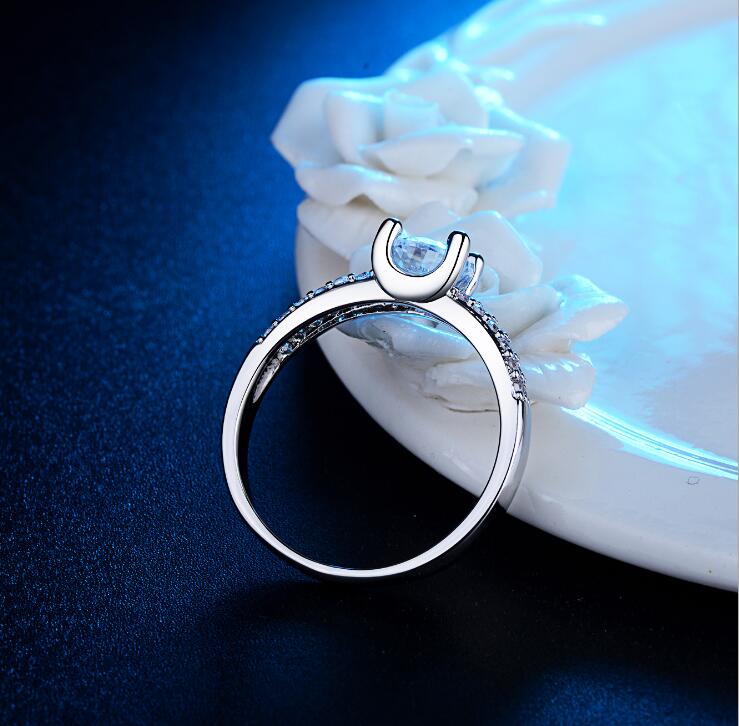 Ring, Imitation Diamond Engagement Ring