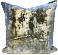 Crestmont Decorative Foil Velvet Pillow Covers Cushion Cases - Pack of