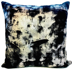 Crestmont Decorative Foil Velvet Pillow Covers Cushion Cases - Pack of