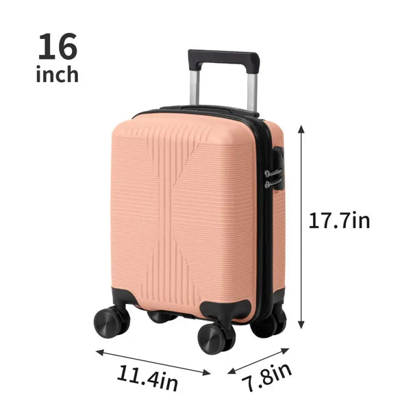 Non-TSA Customs Lock Four-in-one PP Trolley Suitcase, Available In