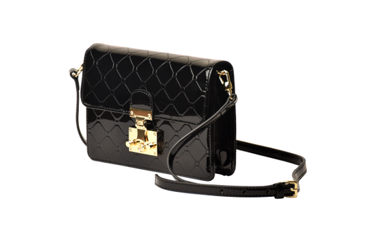 Bravo Handbags B70-1779BLK Julia Wallet Handbag, Black