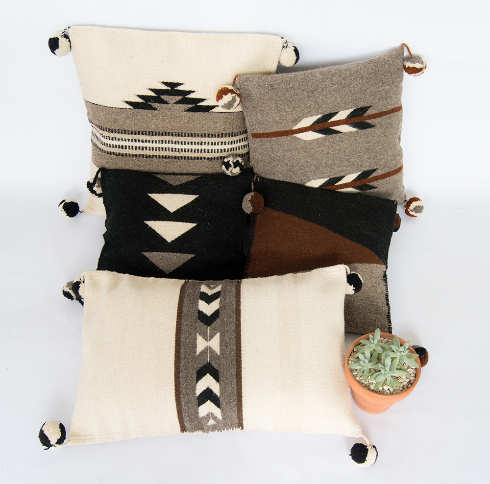 Baxa Gray Arrows Design Pillow Covers