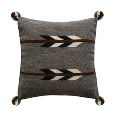 Baxa Gray Arrows Pillow Cover