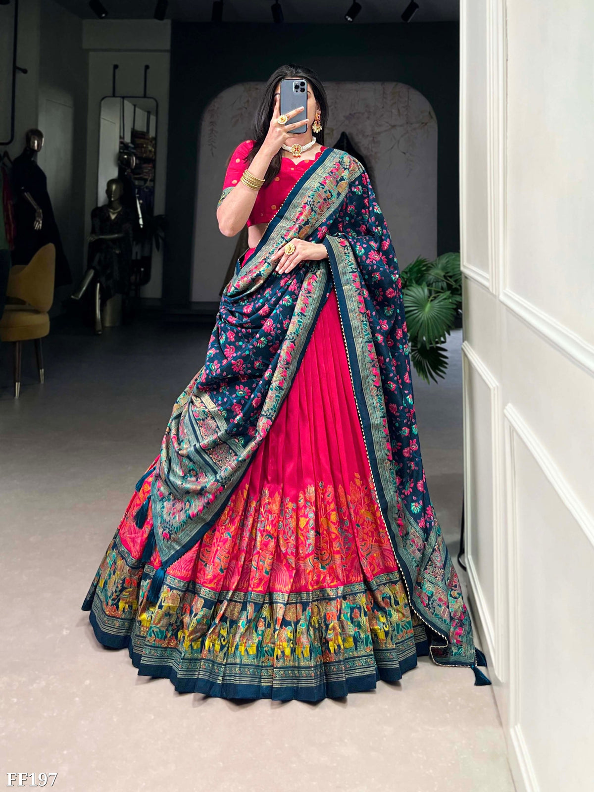 Pink Lehenga