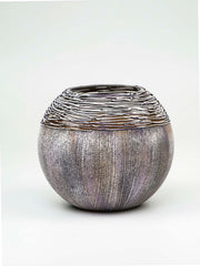 Round Glass Vase for Flowers