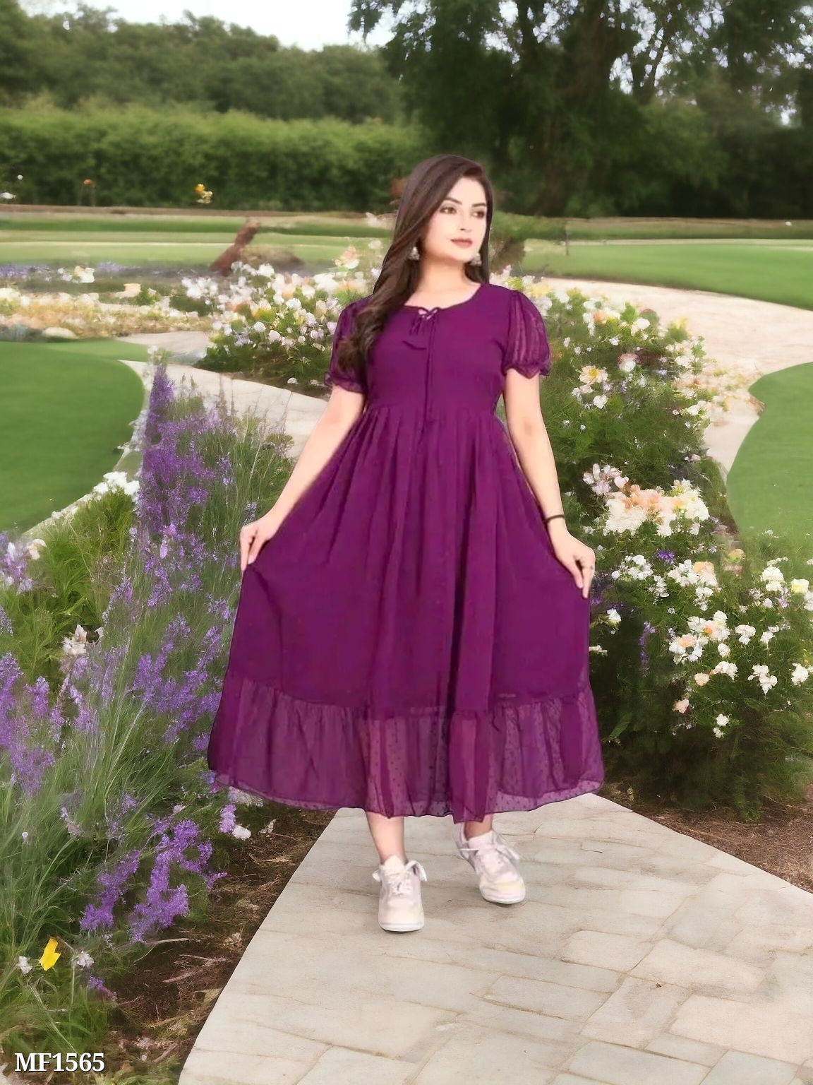 New Ariwal stylish Buta Dress