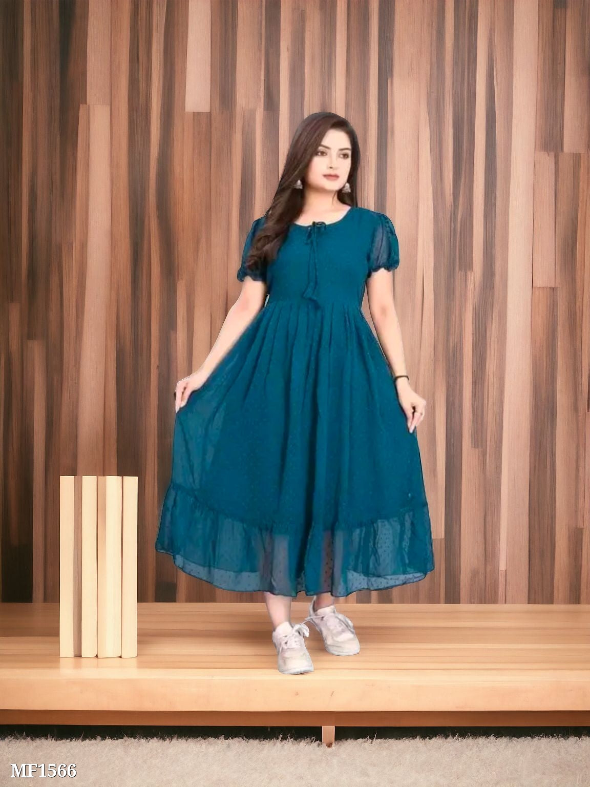 New Ariwal stylish Buta Dress