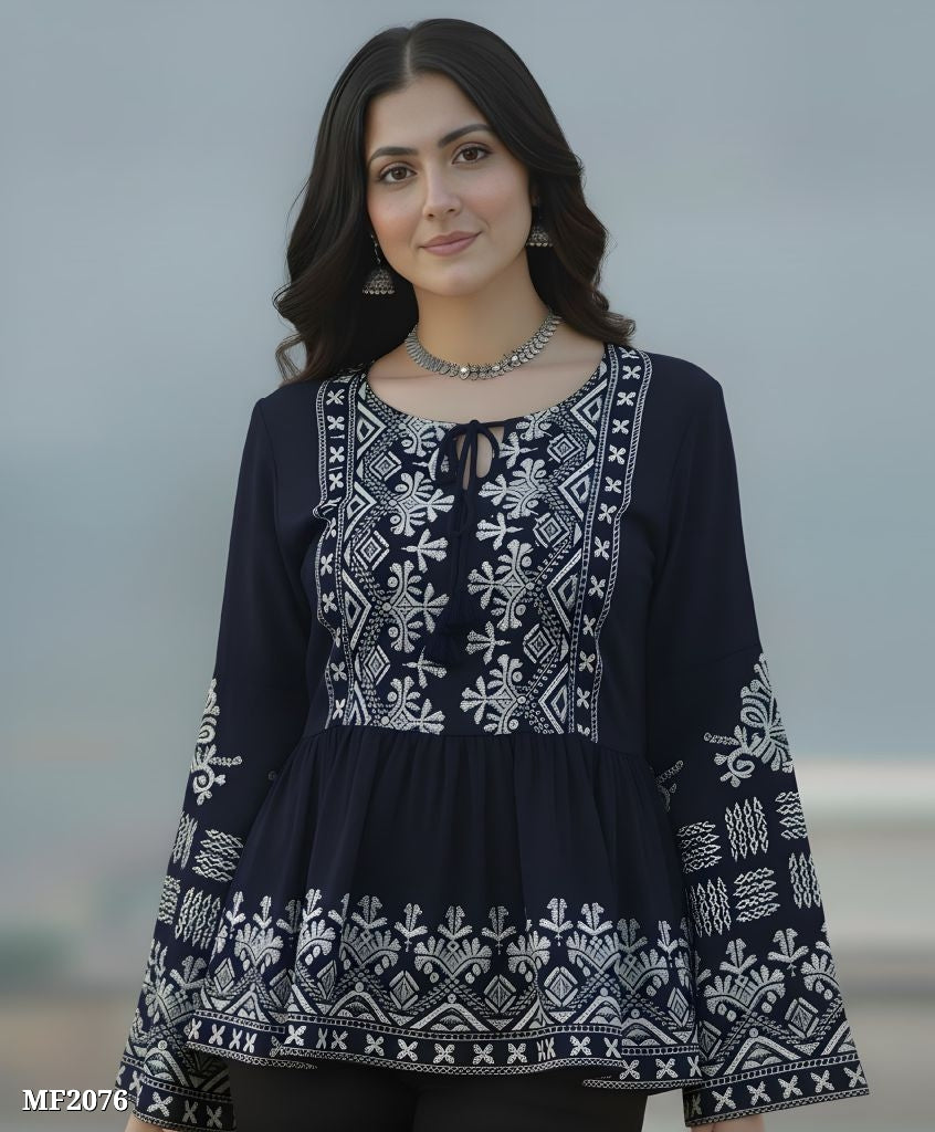 Demanding Beutiful Printed Top