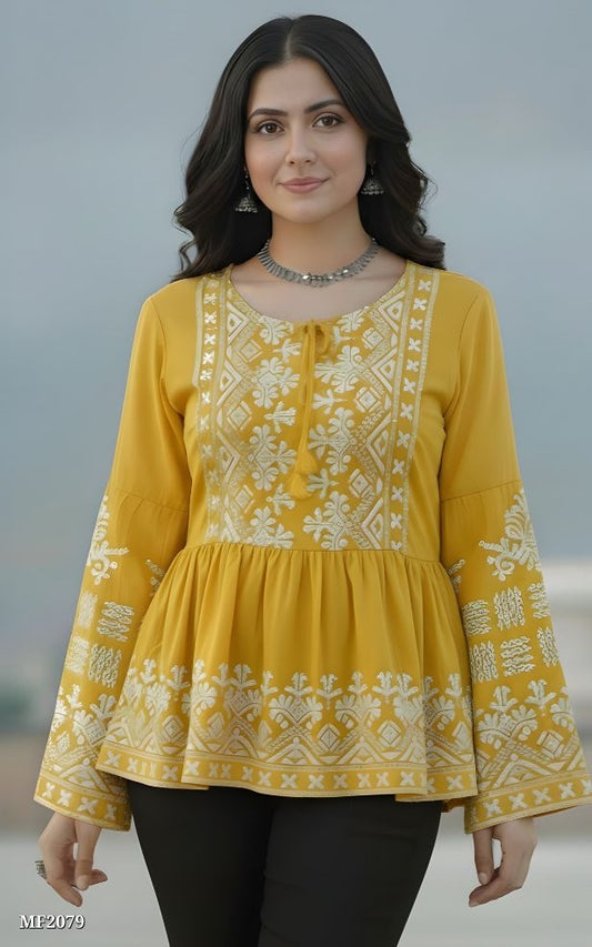 Demanding Beutiful Printed Top