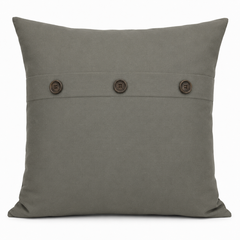 Solid Color with Buttons Pillows